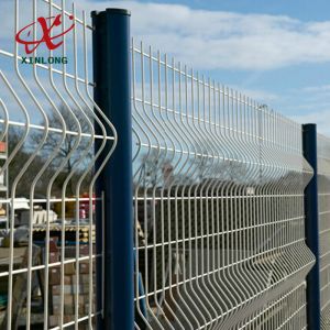 Galvanized Malla De Alambre Soldado Customised Height For Security