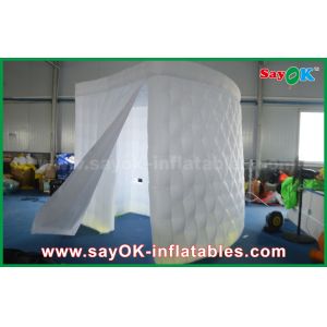 Inflatable Photo Studio White Arc - Shaped Portable Inflatable Photo Booth Shell
