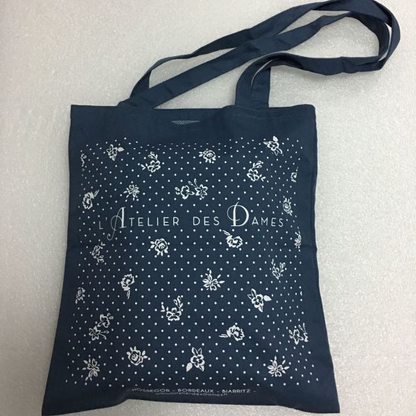 Quality 6oz Canvas CMYK Printing 34x45cm Shopping Tote Bag wholesale