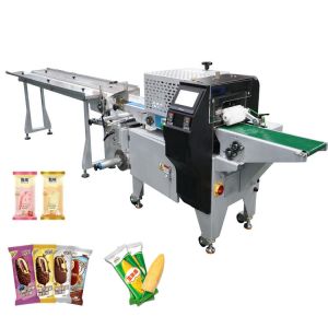 China Commercial Popsicle Pillow Packaging Machine PLC Control Program Automatic Packaging Machine on sale