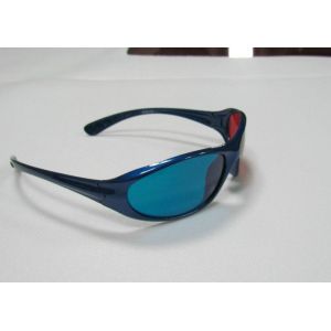 Red Cyan Blue 3D Glasses Pc Plastic Frame For 3D Dimensional Movie