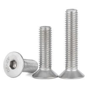 Thread Length 12mm Countersunk Carriage Bolts with 6mm Shank Diameter