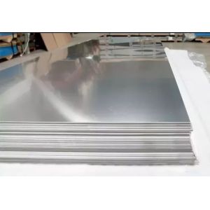 3003 5052 6061 Aluminum Sheet , Mirror Finish Aluminium Sheet Silver Color