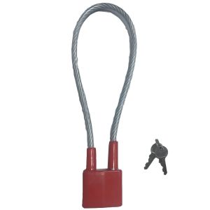 Cheap Adjustable Locks High Security Padlock Stainless Steel Cable Wire Shackle for sale