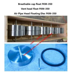Marine FKM type breathable cap float, ventilation head float, exhaust head float
