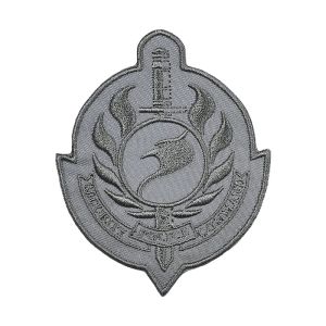 Velcro Twill Embroidered Fabric Cloth Patch PMS Iron On Clothing Patches