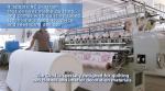 High Rigidity Automatic Computerized Quilting Machine, 94 Inches High Speed