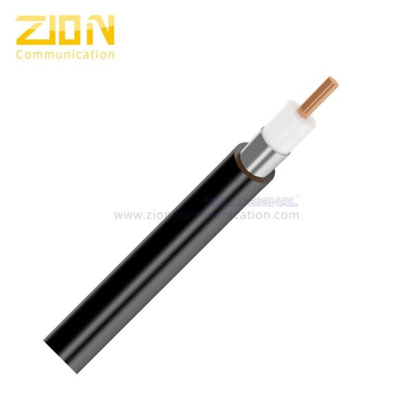 Quality Trunk Coax Cable PS 500 Copper Clad Aluminium center CCA strip with PE Outer Jacket wholesale