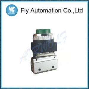 3/2 Way MSV86321PPL MSV86321TB 1/8  Palm Button Extended Twist Selector Mechanical Valve