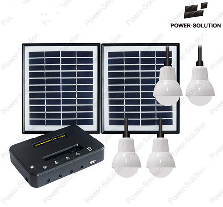 Portable Solar System with 3 Lamps and Mobile Phone Charging 10W20W mini solar