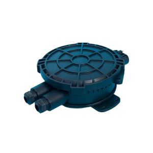 Cheap 12core - 24core - 48core Fiber Box Fiber Closure IP68 Waterproof PP ABS PC For Wall Or Pole Mount for sale