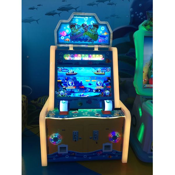 Anniversary Promotion Go Fishing Electronic Game Machine Arcade With 55 Inch LCD Display