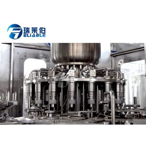 High Precision Auxiliary Equipment Fruit Juice And Tea Filling Machine