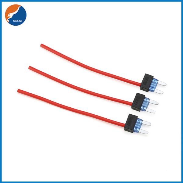 Quality PVC BLACK ATN Mini Blade Inline Fuse Holder 32V For Car Automotive wholesale