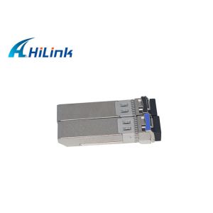 DDM Fiber Optic Transceiver Module SFP + LC Customized Logo HL-SFP-10GBX-3