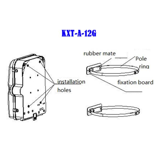 12 Core Fiber Optic Distribution Box , Fiber Optic Joint Box Wall Hanging