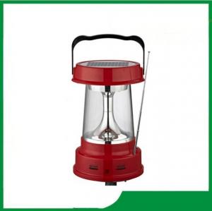 China Portable solar led lantern with radio for camping, FM & AM led light solar lantern for cheap sale on sale