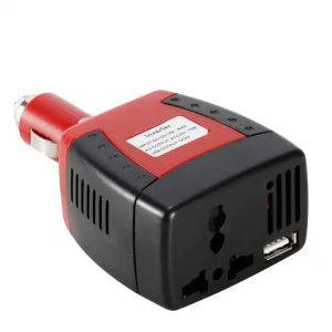 China Smart Quick Usb Charger Car Power Inverter 12V 24V Inverter 300 W For Car 75W Pure Sine Wave Power Car Inverter on sale