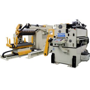 CE Automatic Punching Machine 3 - In - 1 Feeder Leveling Feeding Accuracy