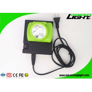 13000lux 1.78W Cordless LED Headlamp Lithium Ion 232lum With Display