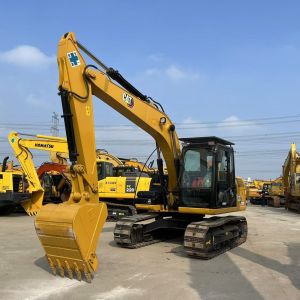 12Tons CAT 312D Excavator With Rubber Shoes C4.4 Engine