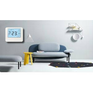 24V Wifi 7 Day Or 5 / 1 / 1 Programmable Room Thermostat Accuracy ±1°C Keypad