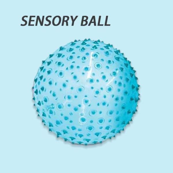 Unisex Large Value Spike Plastic Ball Customized LOGO Inflatable Sensory Ball for Babies