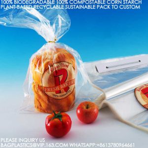 Recyclable Sustainable Micro Perforate Bag With Customized Size BOPP Wicket