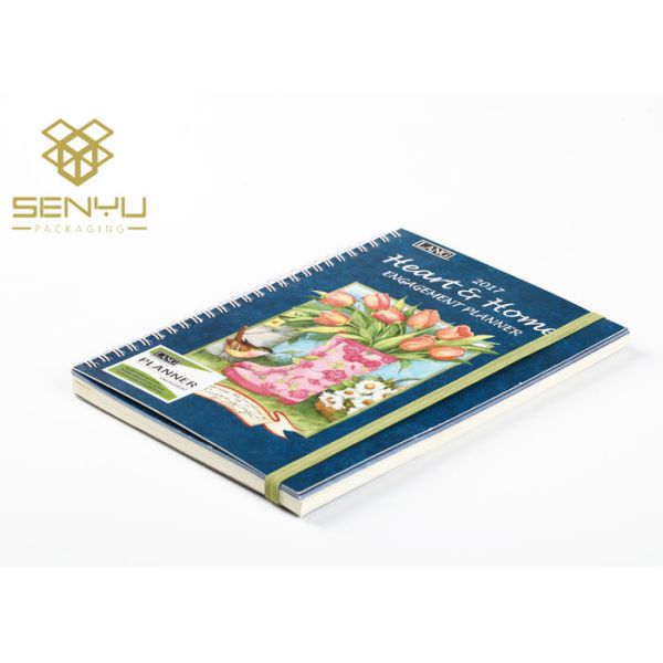 Quality Custom Printed Brochures Spiral Binding 350g Cover And 120g Inside Pages wholesale