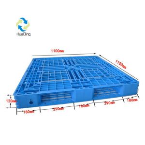 1100*1100 Black Euro Cheap Export Grid Deck for Storage Plastic Pallet