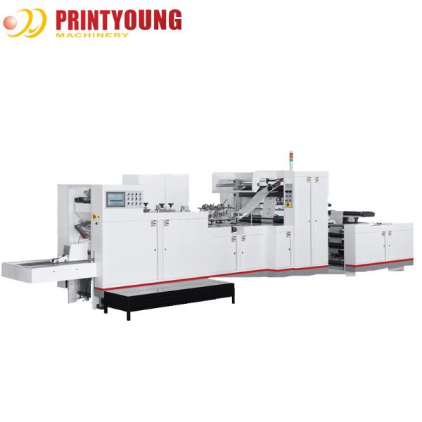 Quality 100GSM Automatic Paper Bag Making Machine 120mm Side Folding wholesale