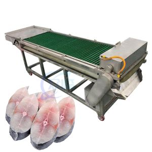 Mackerel Cutting Machine Fish Processing Conveyor Belt Qingzhan Fish Cutting