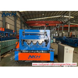 China Floor deck roll forming machine, metal deck, steel deck, roofing panel, floor support, high rib on sale