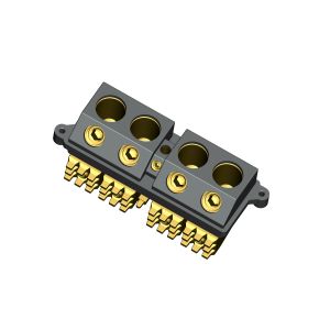 Electrical 5 Position Terminal Block Barrier Type For Car Amplifier BT05-001A