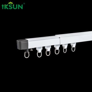 2.4-4.5m Free Expansion Stretched Curtain Track Extendable Curtain Rails