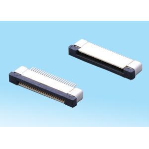 20 Pin FPC Cable Connector 2.0mm High R/A SMT Up Contact For Medical Equipment
