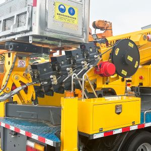 Working Voltage 220V Spring Driven Hydraulic Hose Reel for Aerial Work Vehicle