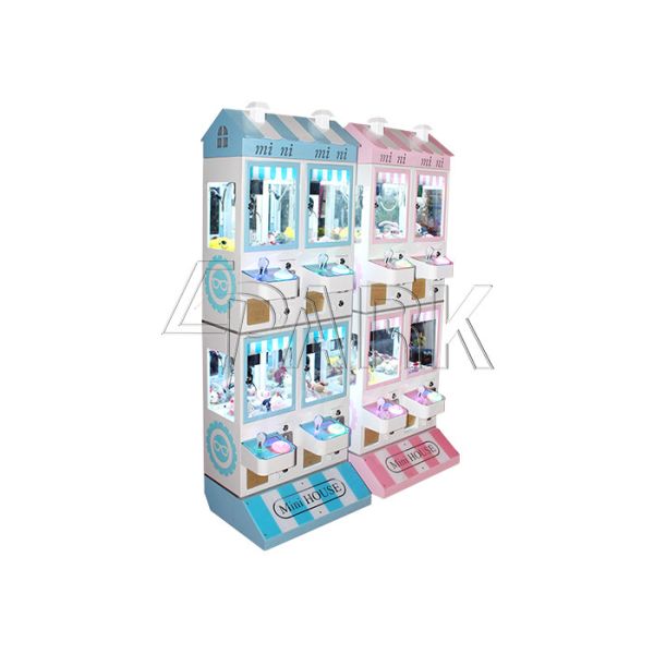 Quality Entertainment Claw Doll Crane Game Machine With Colorful Lights Inside wholesale