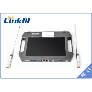 Handheld COFDM Video Receiver Battery Powered with Display Diversity Reception