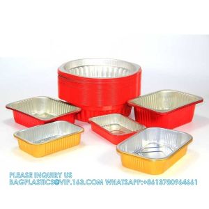 580ml/1.25LB., Sturdy Aluminum Foil Pans With Lids For Cooking, Baking,