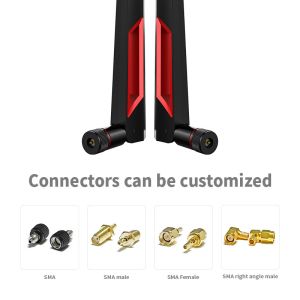 Indoor and Outdoor Dual Band ABS Vertical Wifi Antenna with 2.4G/5.8G Frequency