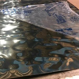 Water Ripple Stainless Steel Sheets 0.3mm 0.4mm 0.5mm 0.6mm 0.8mm 1.0mm 1.2mm 1