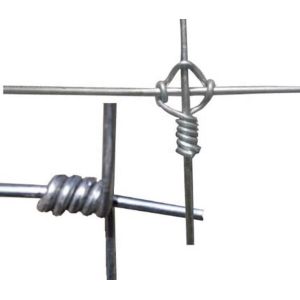 7 Clip Post Fixed Knot Fencing Hot Dipped Hinge Joint Fence