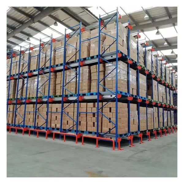 Blue Heavy Duty Pallet Shelving Racks , Industrial Selective Pallet Racking