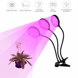 China -20℃ 4H 3 Heads USB Phyto Led Plant Growth Light on sale