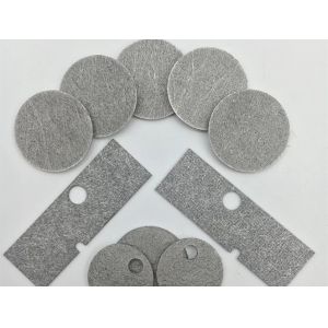 15cm FeCrAl Sintered Mesh Screen Sintered Felt Filter Disc For Plastics Industry