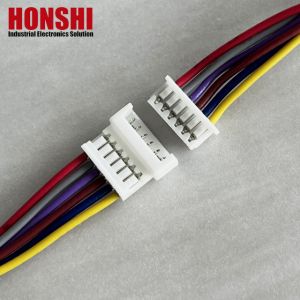 China UL1007 Wire Harness Assembly 2 Pin 6 Pin 8 Pin Custom Electrical Cable Assemblies on sale