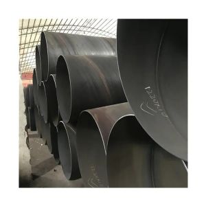 SS400 Q235 Steel Welded Pipe Gr1 Gr2 Q345 Q460 Spiral Welded Steel Pipe 6m