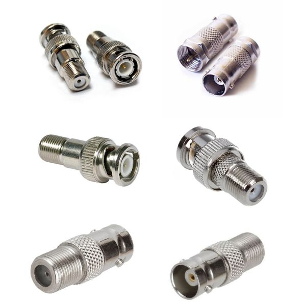 Mini Brass Antenna Accessories Bnc Pcb Panel Mount Rf Antenna Connector