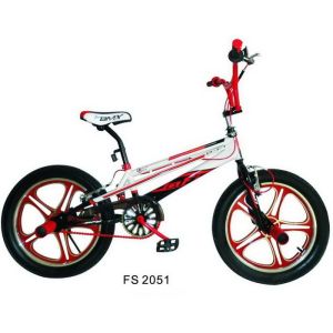 China Alloy V Brake Custom BMX Bikes One - Piece Magnesium Wheels on sale